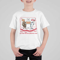 Hands Off Greenland T Shirt For Kid Support Greenlander Gift