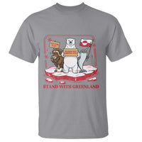Hands Off Greenland T Shirt Support Greenlander Gift