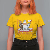 Hands Off Greenland T Shirt For Women Support Greenlander Gift