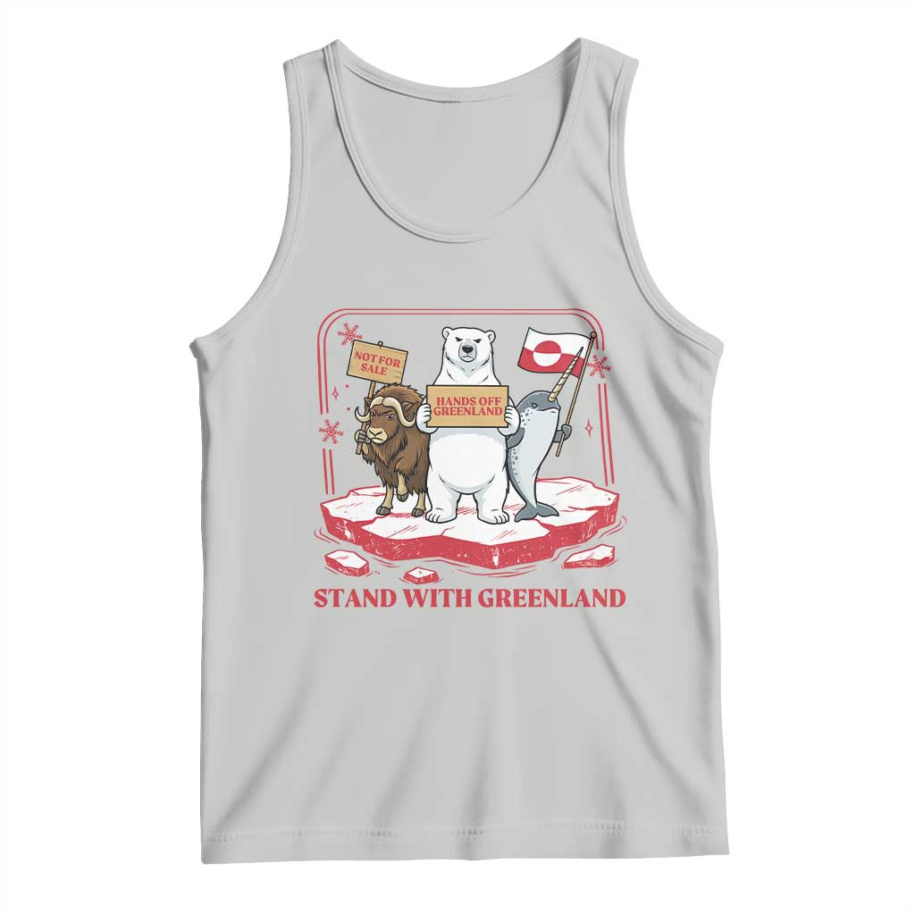 Hands Off Greenland Tank Top Support Greenlander Gift