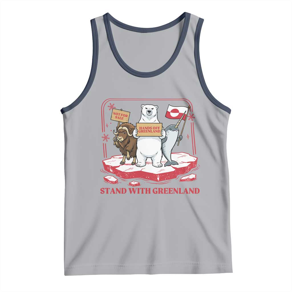 Hands Off Greenland Tank Top Support Greenlander Gift