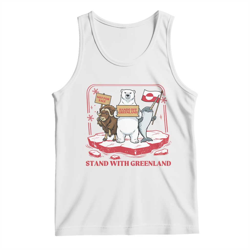 Hands Off Greenland Tank Top Support Greenlander Gift