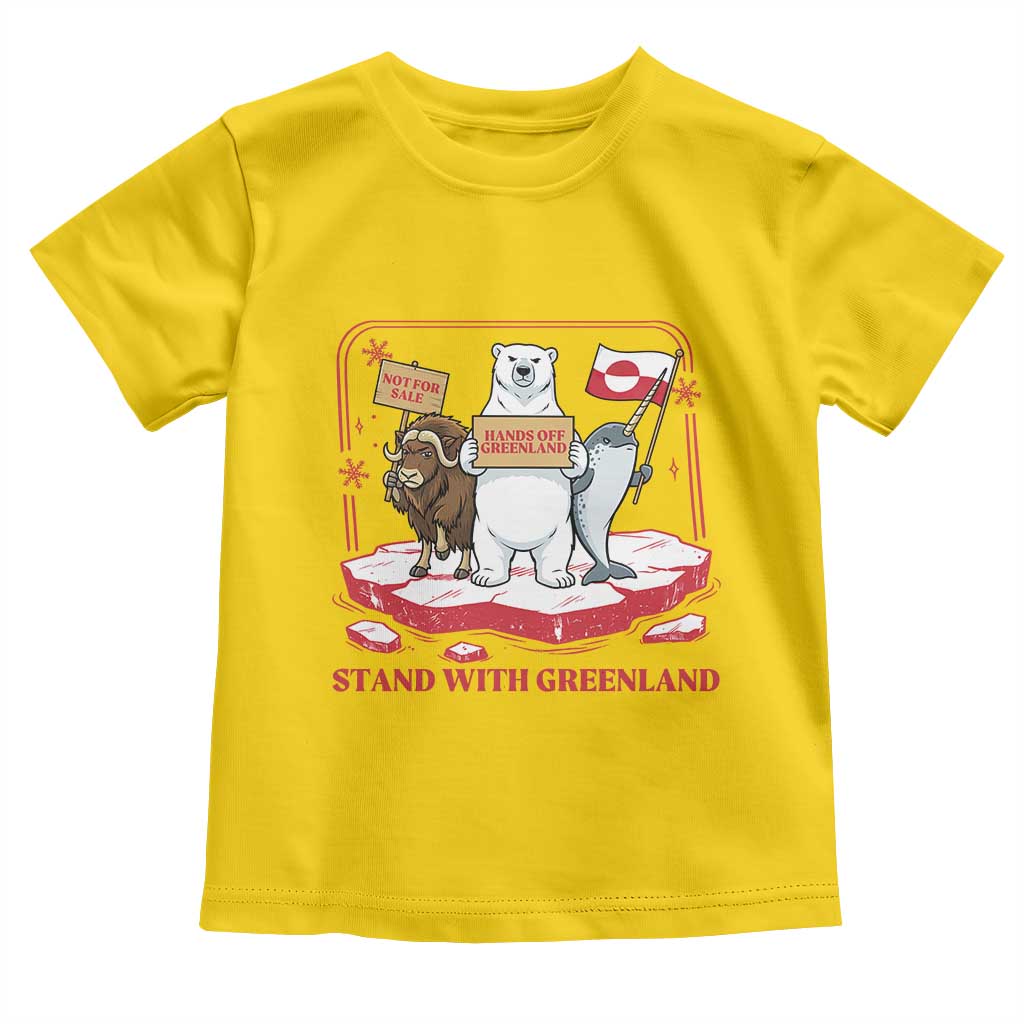 Hands Off Greenland Toddler T Shirt Support Greenlander Gift