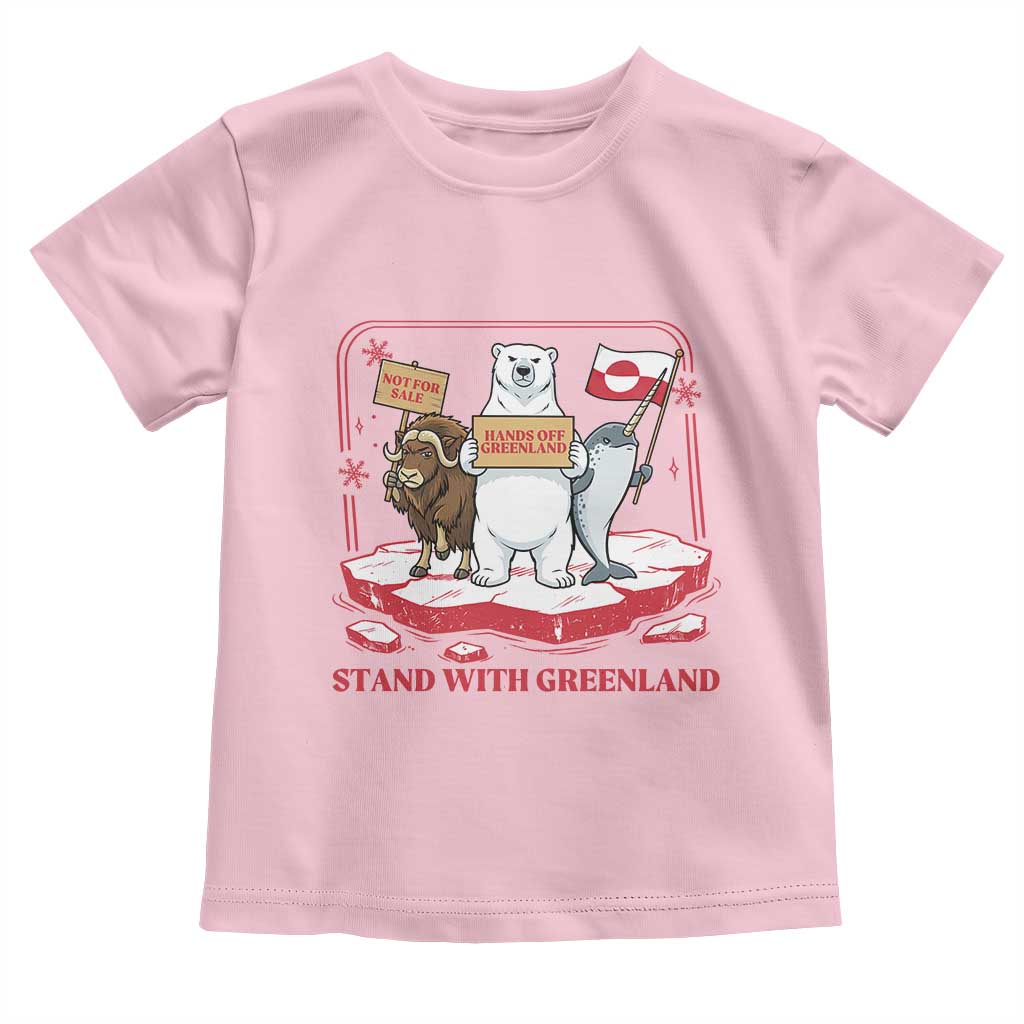 Hands Off Greenland Toddler T Shirt Support Greenlander Gift