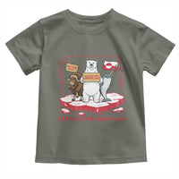 Hands Off Greenland Toddler T Shirt Support Greenlander Gift