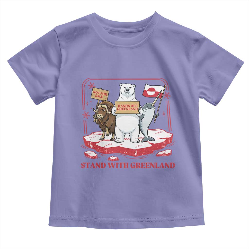 Hands Off Greenland Toddler T Shirt Support Greenlander Gift