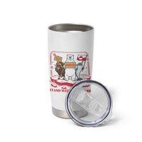 Hands Off Greenland Tumbler Cup Support Greenlander Gift