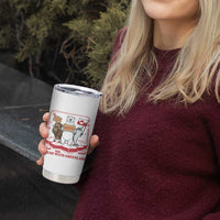 Hands Off Greenland Tumbler Cup Support Greenlander Gift