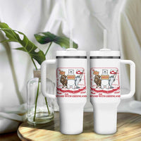 Hands Off Greenland Tumbler With Handle Support Greenlander Gift