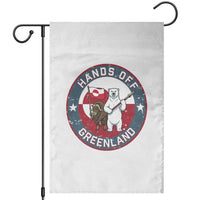 Hands Off Greenland Garden Flag Anti Authoritarian Political Gag Gift