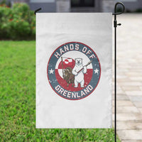 Hands Off Greenland Garden Flag Anti Authoritarian Political Gag Gift