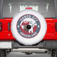 Hands Off Greenland Spare Tire Cover Anti Authoritarian Political Gag Gift