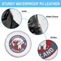Hands Off Greenland Spare Tire Cover Anti Authoritarian Political Gag Gift