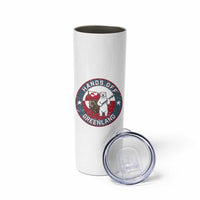 Hands Off Greenland Skinny Tumbler Anti Authoritarian Political Gag Gift