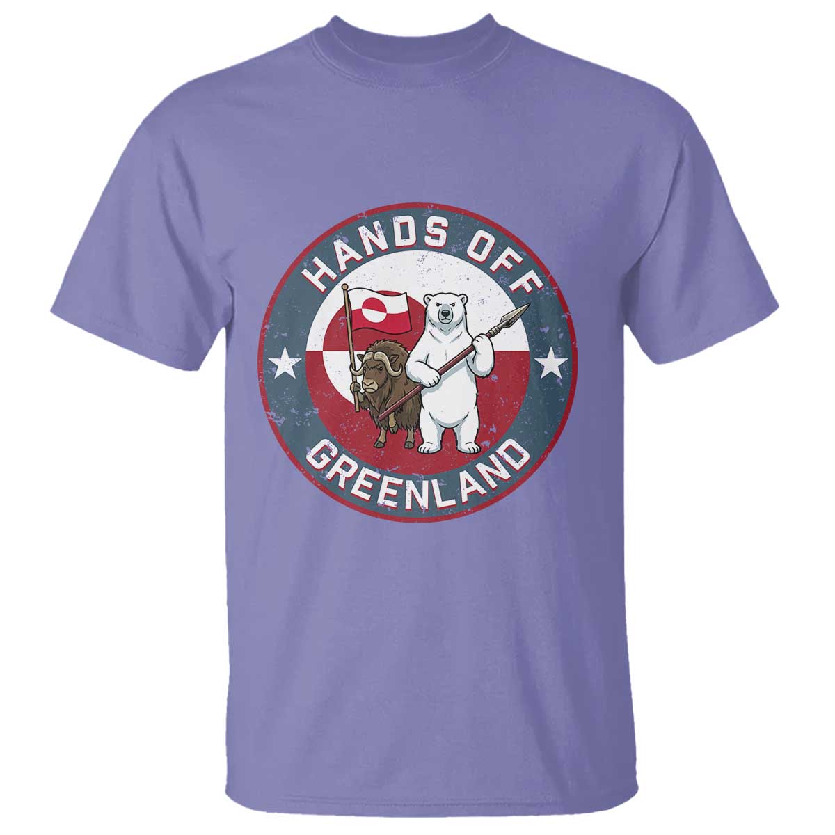 Hands Off Greenland T Shirt Anti Authoritarian Political Gag Gift