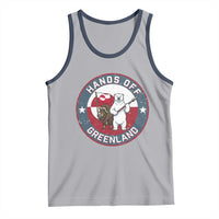 Hands Off Greenland Tank Top Anti Authoritarian Political Gag Gift