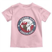 Hands Off Greenland Toddler T Shirt Anti Authoritarian Political Gag Gift
