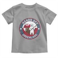 Hands Off Greenland Toddler T Shirt Anti Authoritarian Political Gag Gift