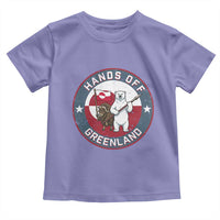 Hands Off Greenland Toddler T Shirt Anti Authoritarian Political Gag Gift