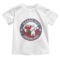 Hands Off Greenland Toddler T Shirt Anti Authoritarian Political Gag Gift