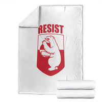 Greenland Resist Throw Blanket Stand With Greenlanders