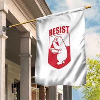 Greenland Resist Garden Flag Stand With Greenlanders