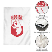 Greenland Resist Garden Flag Stand With Greenlanders