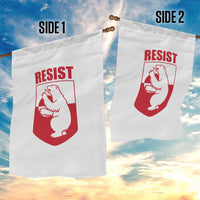 Greenland Resist Garden Flag Stand With Greenlanders