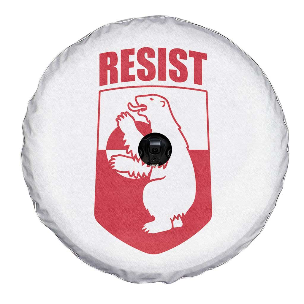 Greenland Resist Spare Tire Cover Stand With Greenlanders