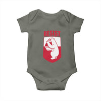 Greenland Resist Baby Onesie Stand With Greenlanders