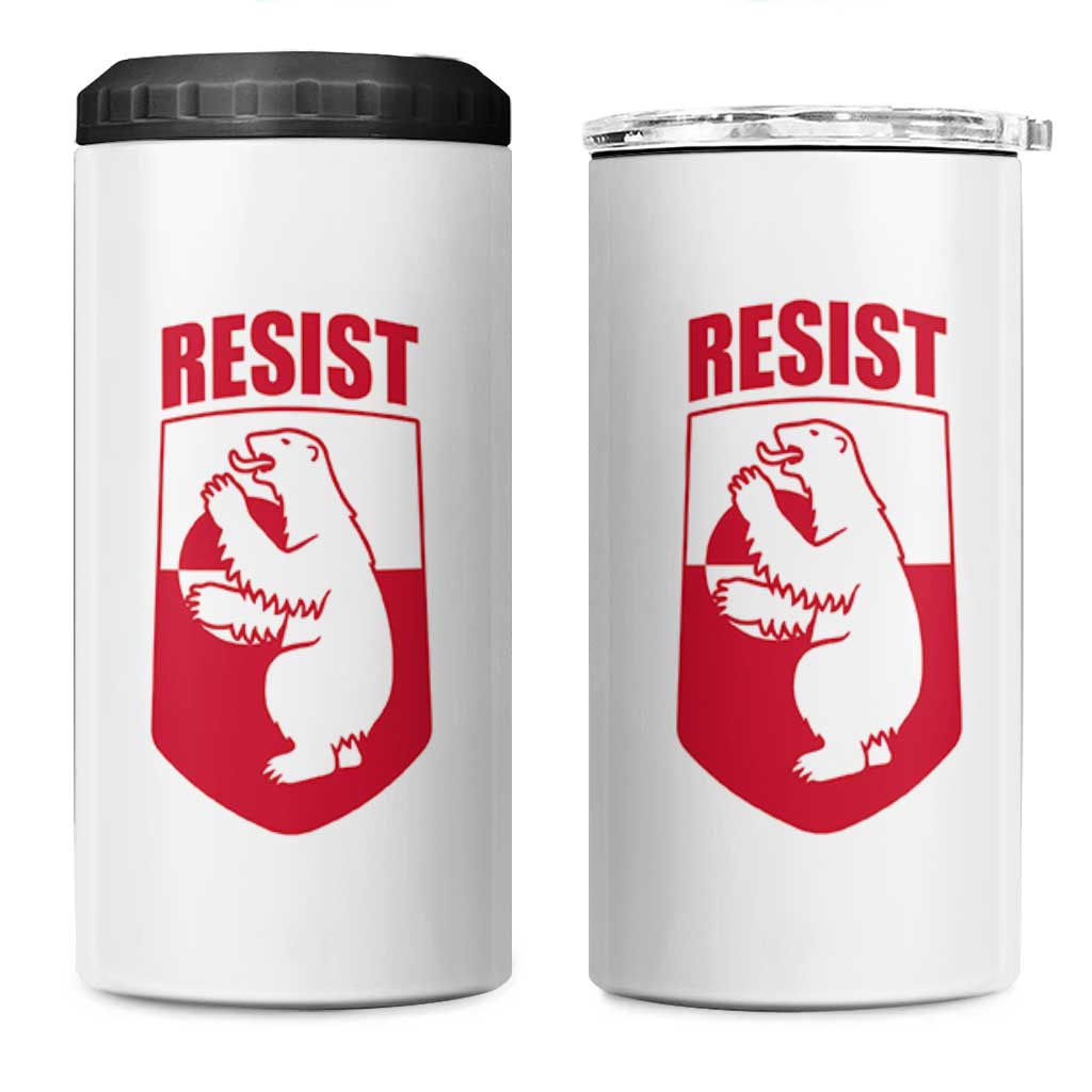 Greenland Resist 4 in 1 Can Cooler Tumbler Stand With Greenlanders