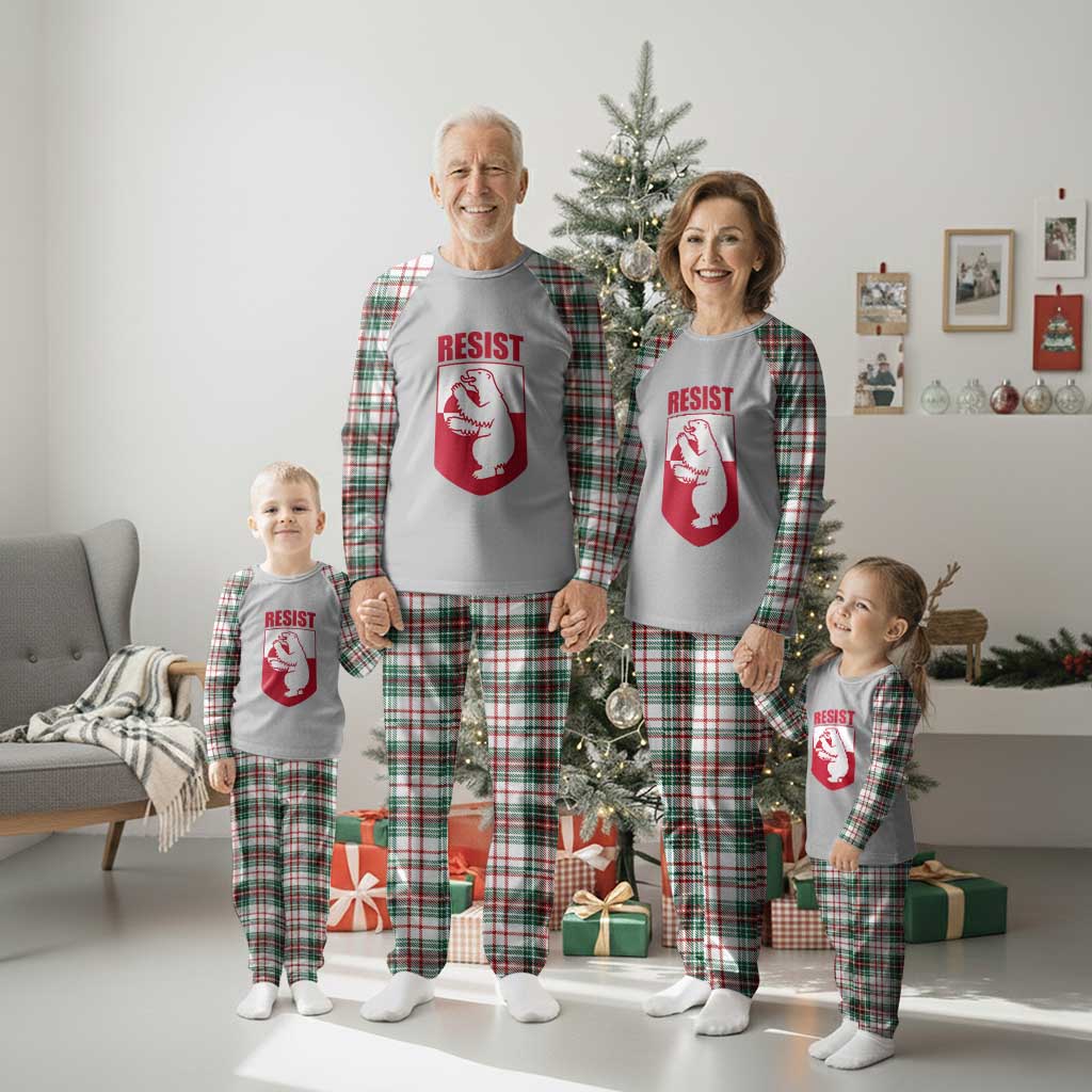 Greenland Resist Plaid Pajama Set Stand With Greenlanders