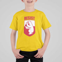 Greenland Resist T Shirt For Kid Stand With Greenlanders