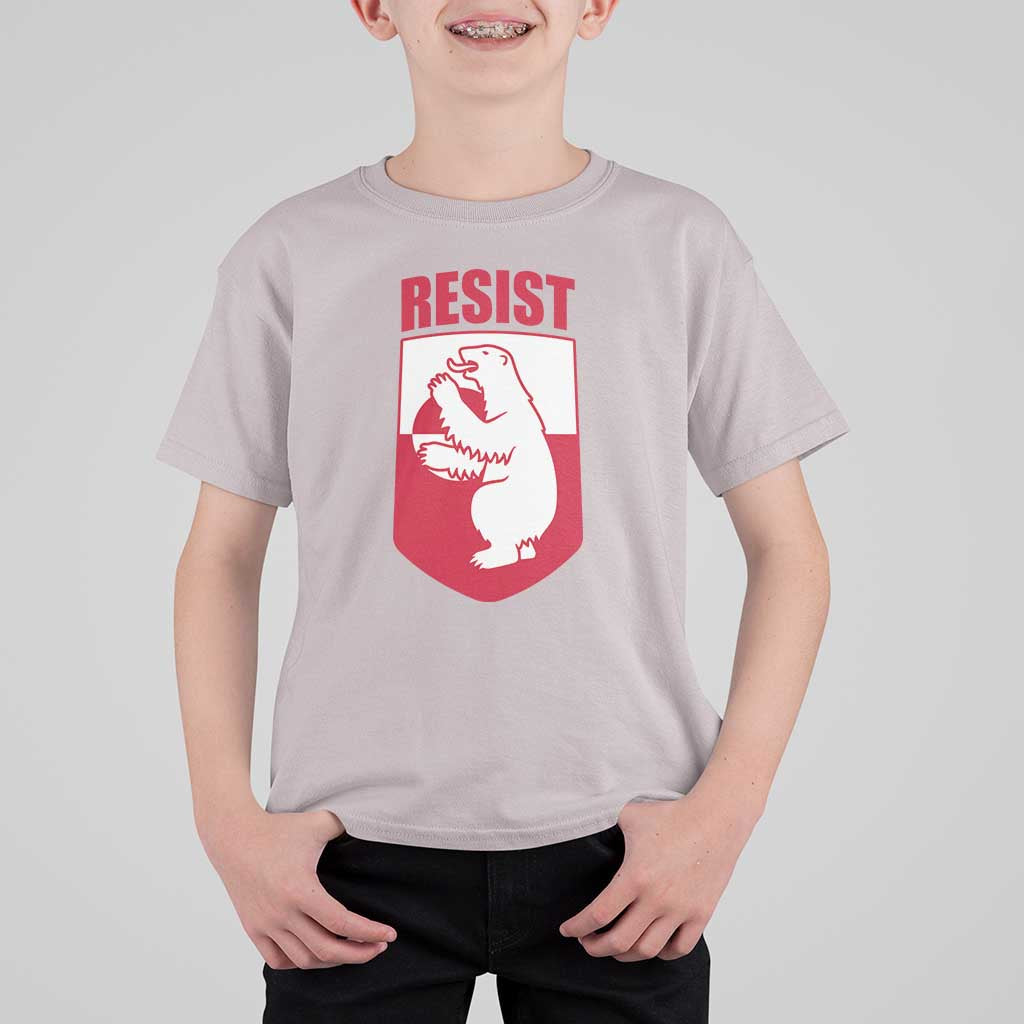 Greenland Resist T Shirt For Kid Stand With Greenlanders