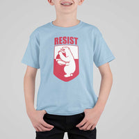 Greenland Resist T Shirt For Kid Stand With Greenlanders