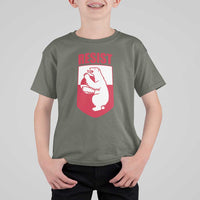 Greenland Resist T Shirt For Kid Stand With Greenlanders