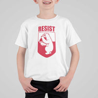 Greenland Resist T Shirt For Kid Stand With Greenlanders