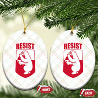 Greenland Resist Ceramic Ornament Stand With Greenlanders