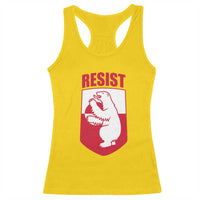 Greenland Resist Racerback Tank Top Stand With Greenlanders