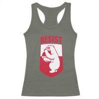 Greenland Resist Racerback Tank Top Stand With Greenlanders