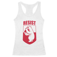 Greenland Resist Racerback Tank Top Stand With Greenlanders