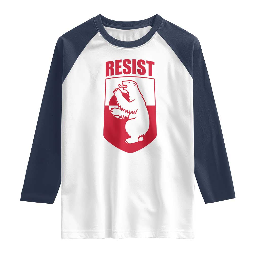 Greenland Resist Raglan Shirt Stand With Greenlanders