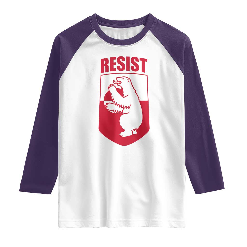 Greenland Resist Raglan Shirt Stand With Greenlanders