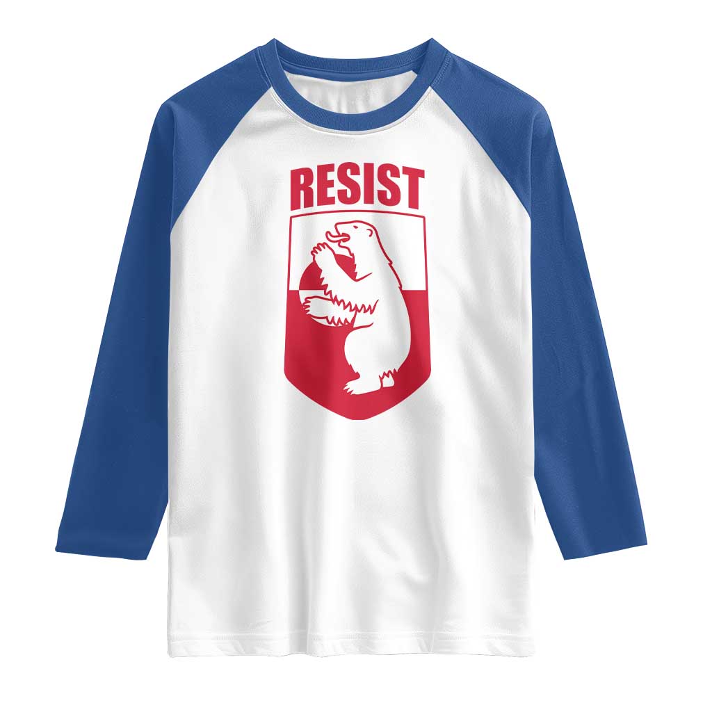 Greenland Resist Raglan Shirt Stand With Greenlanders