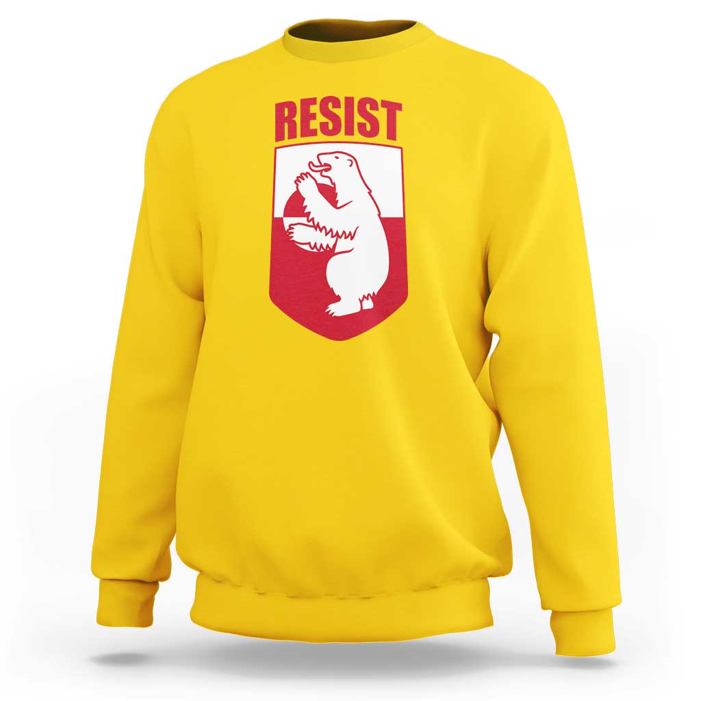 Greenland Resist Sweatshirt Stand With Greenlanders