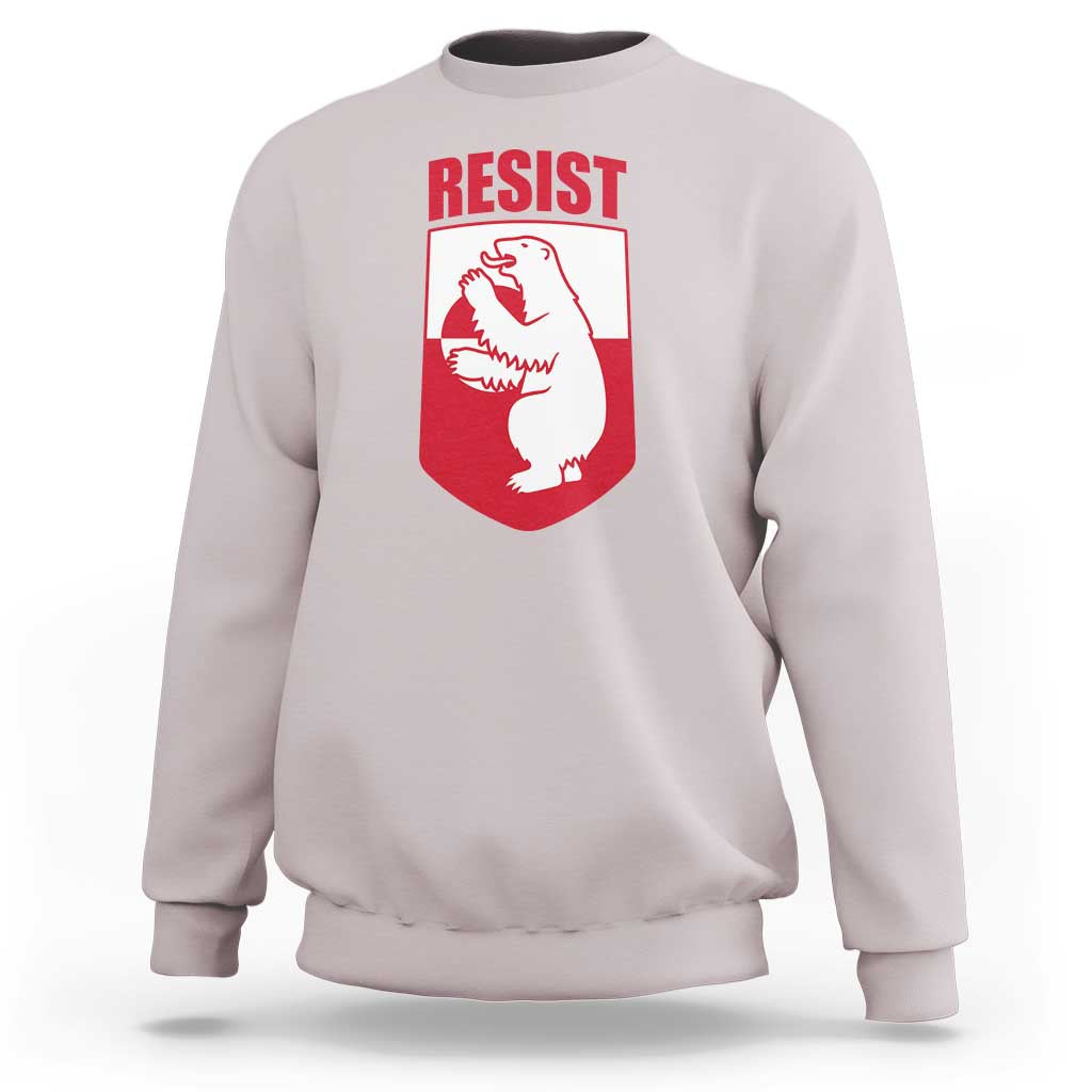 Greenland Resist Sweatshirt Stand With Greenlanders