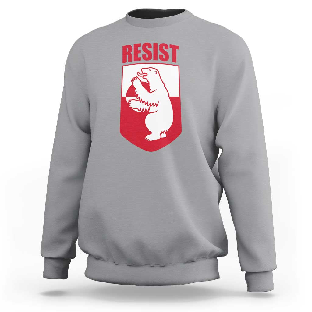 Greenland Resist Sweatshirt Stand With Greenlanders