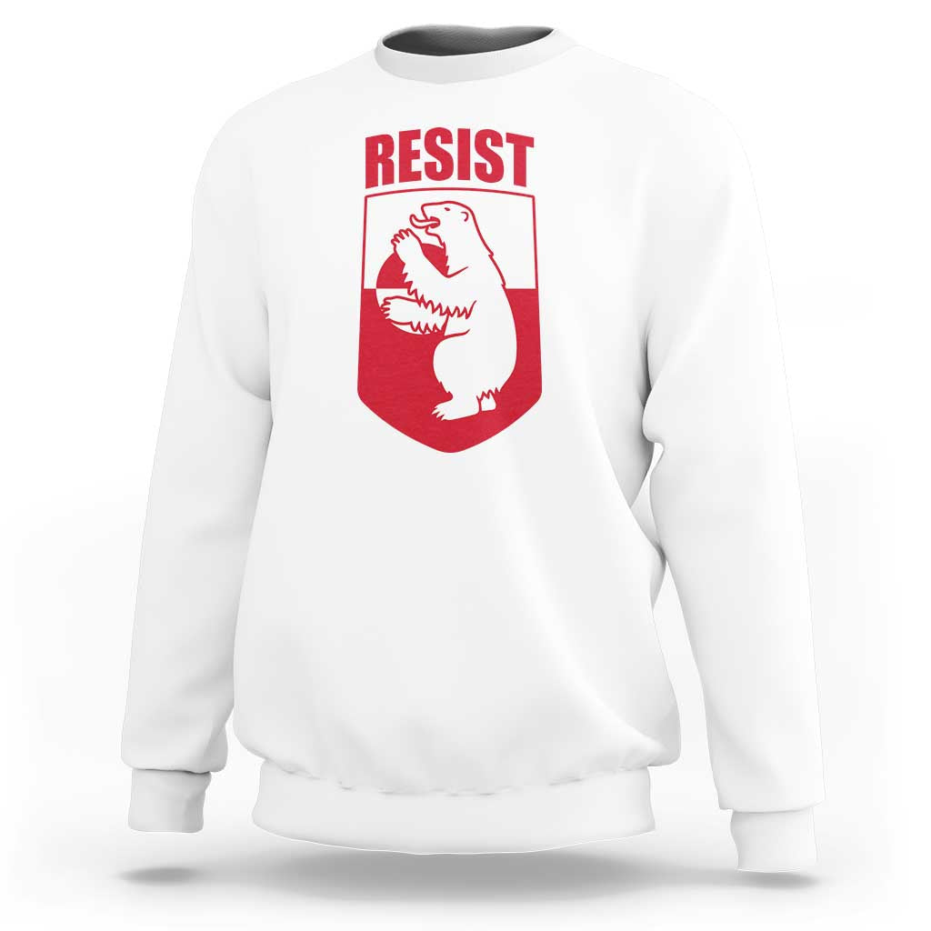 Greenland Resist Sweatshirt Stand With Greenlanders