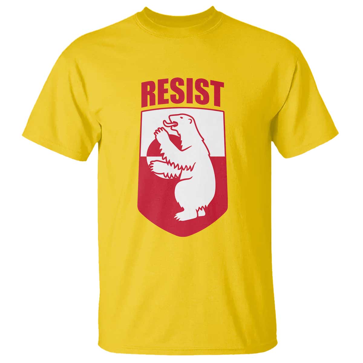 Greenland Resist T Shirt Stand With Greenlanders