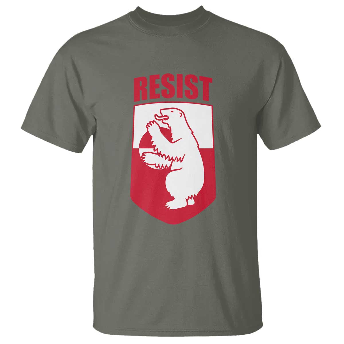 Greenland Resist T Shirt Stand With Greenlanders